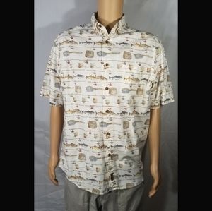 Woolrich Fishing Button Down Shirt